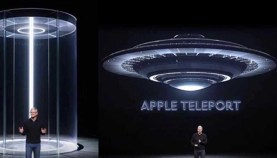 Apple Teleport Machine